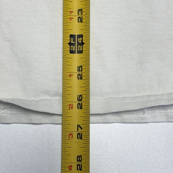 Vintage UTES University of Utah T Shirt Mens Large White Y2K Short Sleeve - Picture 12 of 13